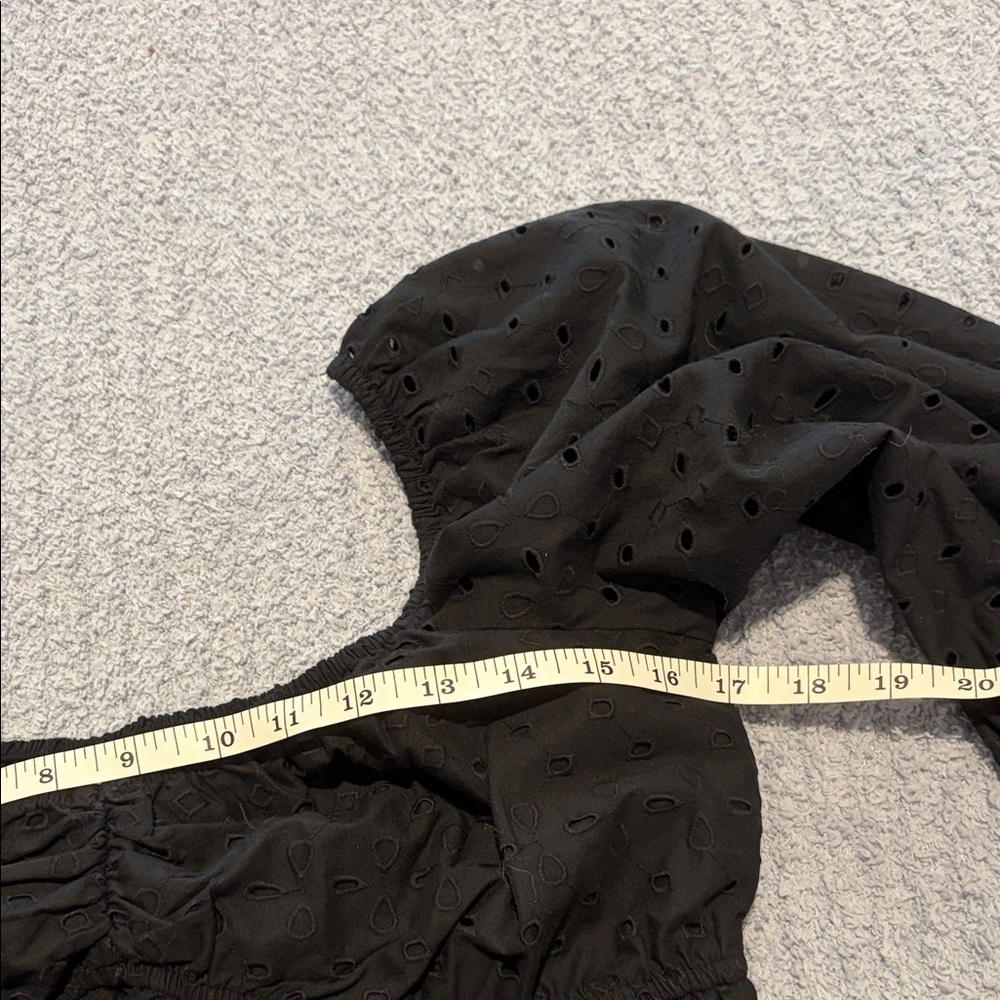Elegant Black  Women's Stretchy Top - Picture 5 of 8